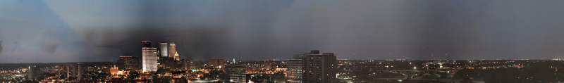 Tulsa in Fog