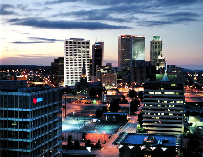 Tulsa Sunset from Bolders Towers